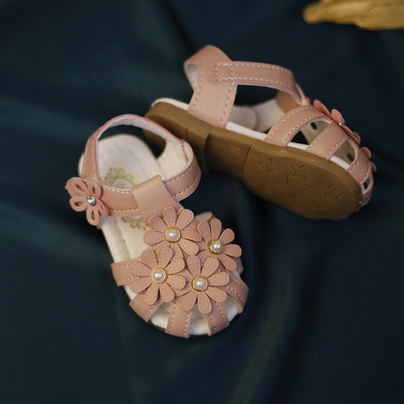 Blume Mädchen Sandalen Baby Kinder Prinzessin Strand Schuhe kinder Sandalen Für Mädchen Kleinkind Sommer Schuhe sandalia infantil