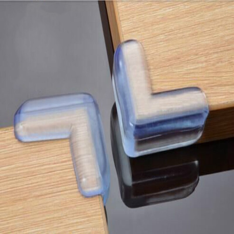 10 pcs/lot Safety Anti Collision Table Angle Transparent Collision Proof Table Angle Right angle Protection table TRQ0260