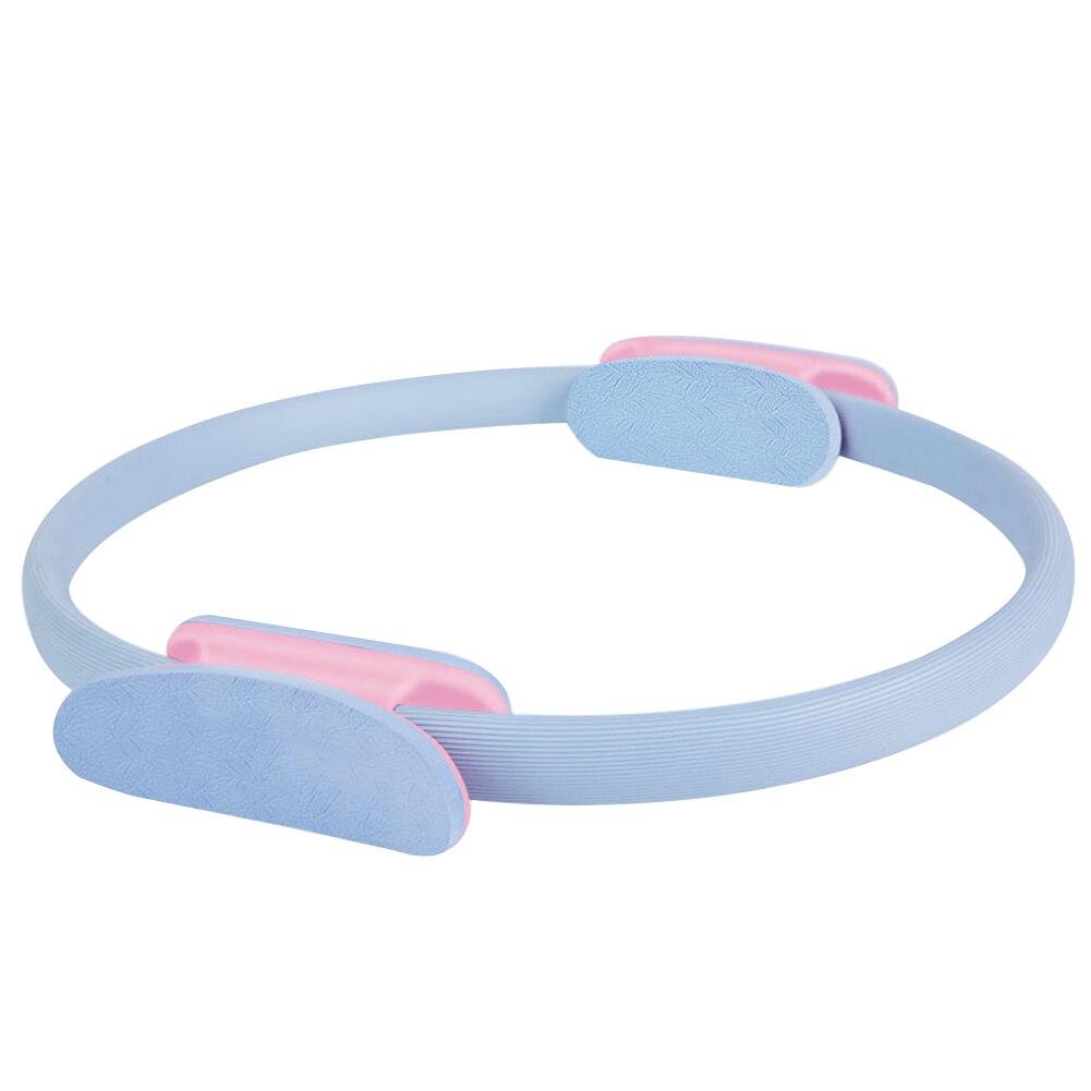 Minceur haute élasticité Posture alignement entraînement Pilates Yoga cercle soulagement du Stress double poignée étirement exercice en plein air Fitness gymnase: Bleu