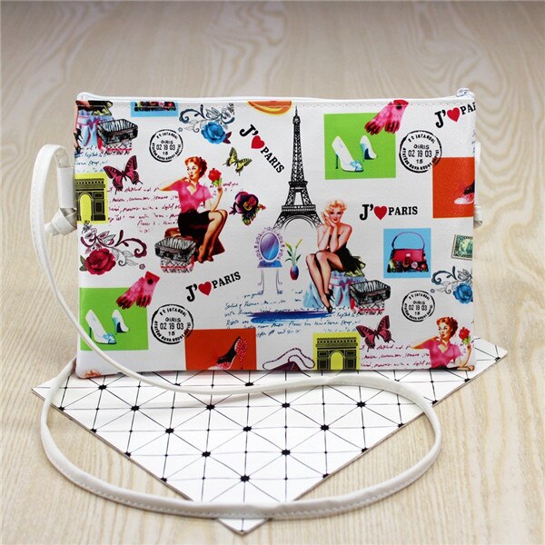 Cartoon Printing Kids Baby Messenger Tas Clutch Mode Vrouwen Crossbody Bag Vrouwelijke schoudertassen voor Meisje Party Handtassen 24*16.5: Blauw