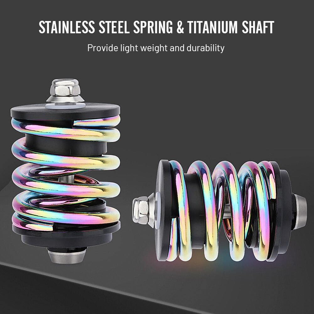 Bicycle Rear Shock Absorber Spring Suspension Replacement for Most Brompto n Folding Bikes