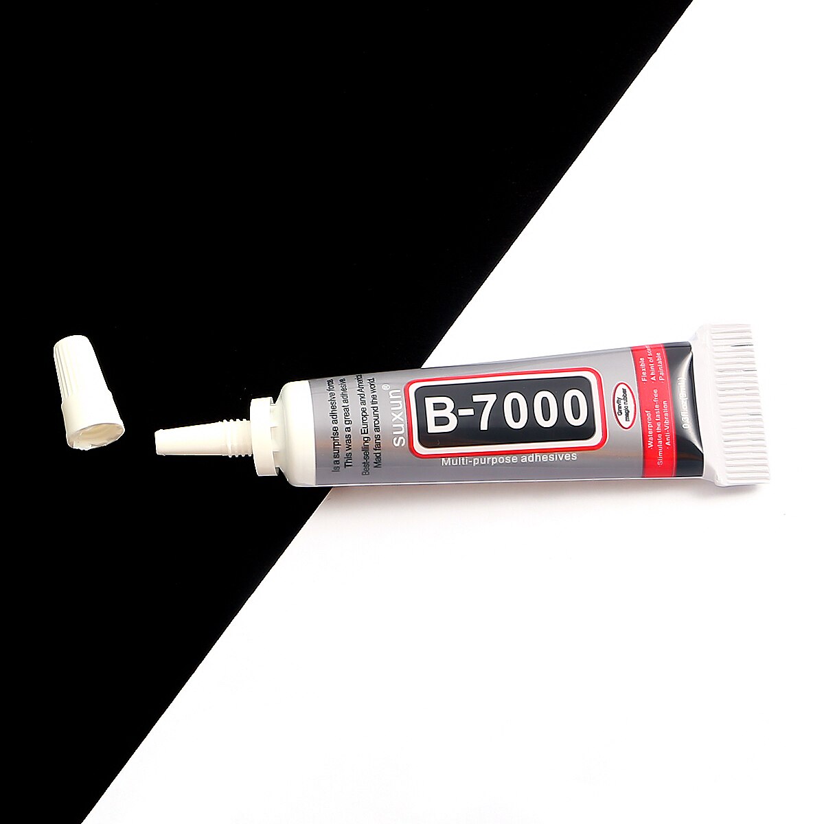 1 pz stile mescolare strass colla fredda B7000 B6000 resina epossidica super colla sigillante per gioielli strass vetro scarpe per telefoni cellulari: B7000 9ML