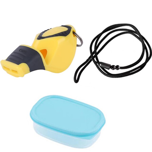 Voetbal Scheidsrechter Fluitje Voetbal Basketbal Volleybal Handbal Fluitjes Sport Leraar Apparatuur Camping Survival Fluitjes: Light Grey