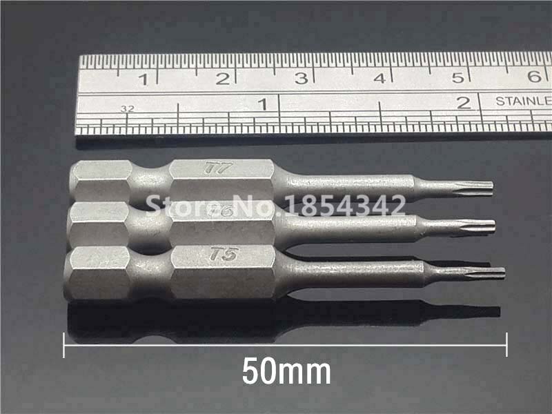 1Pc Security Bit Set Tamper Proof Screwdriver Drill Bit Screw Driver Bits Hex Torx Flat Head 1/4" Driver Bits Hand Tools T5 -40