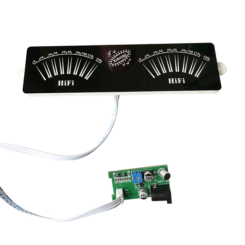 Pantalla LED de puntero musical activado por voz con pantalla de espectro musical de sensibilidad ajustable