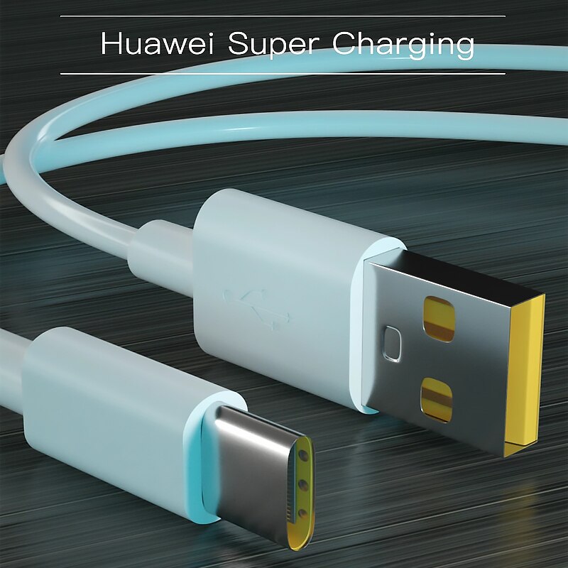 Originele Huawei Nova 8 Se 66W Super Lader 6A Supercharge Type C Usb Kabel Voor Nova 7 Mate 20 30 40 P30 P40 Pro Honor 30 30S