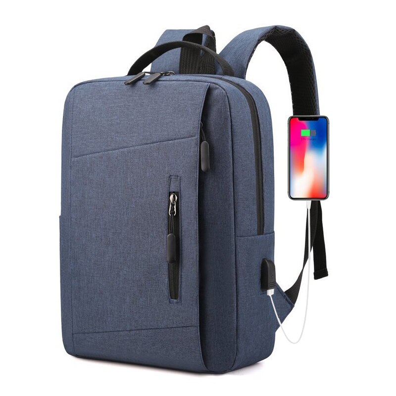 Casual Business Backpack Men Computer Bag Light 15.6 Inch Laptop Backpack Waterproof Oxford Lady Anti-theft Travel Backpack