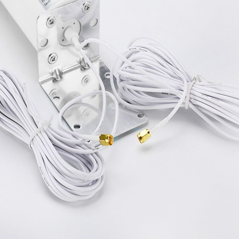 Antena 4G LTE SMA antena externa 3G 4G antena exterior 10-12DBi con conector SMA Dual para módem Router 3G 4G
