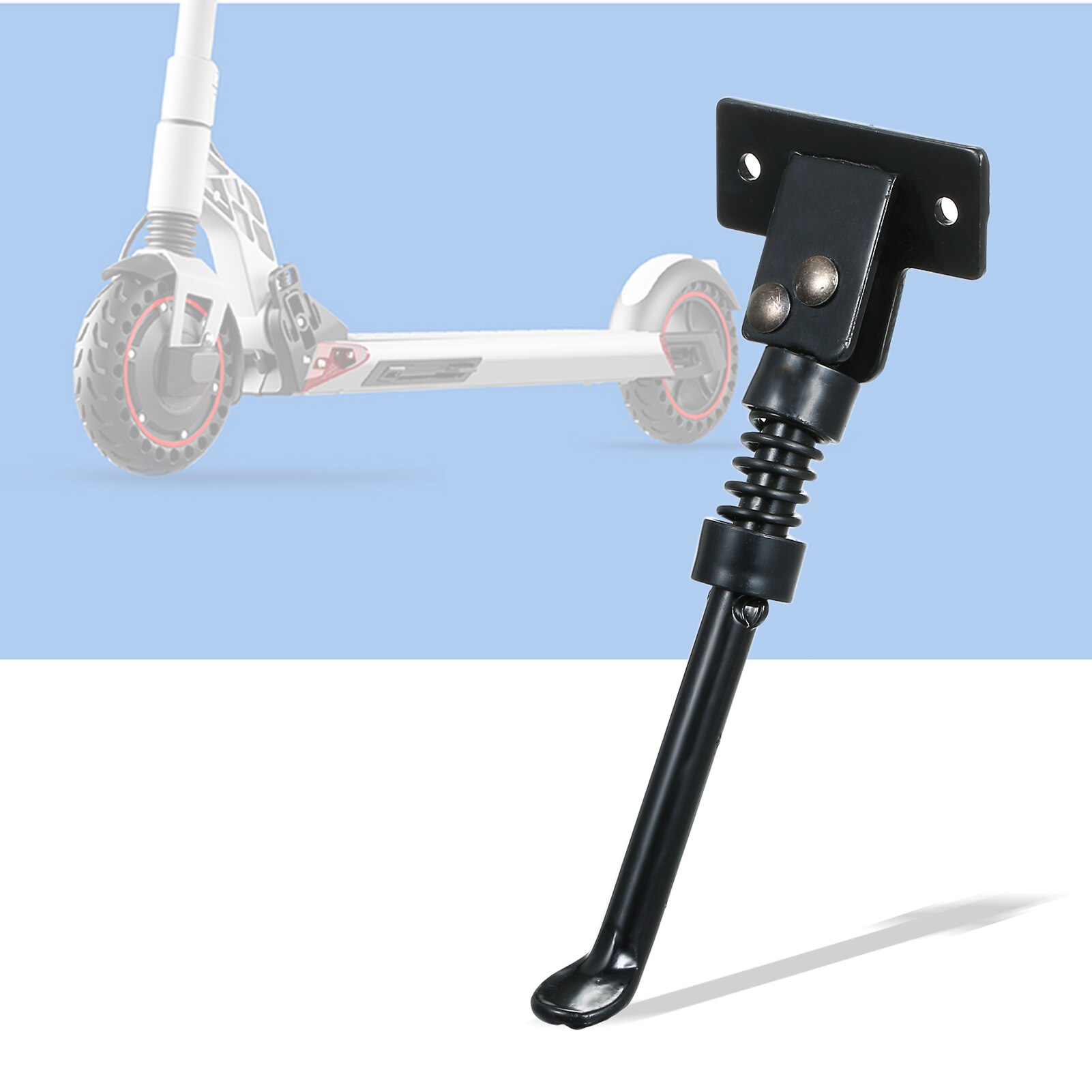 1Pc Elektrische Scooter Kick Stand Massief Ijzer Kickstand Ondersteuning Elektrische Scooter Parking Stand Voeten Ondersteuning Houder Voor Kugoo M4