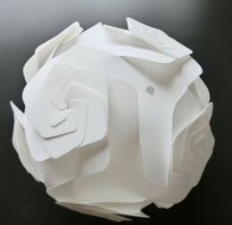 Elements Modern IQ Puzzle Jigsaw Light Lamp Shade Ceiling Lampshade DIY Chandelier Light Lamp: B-30CM