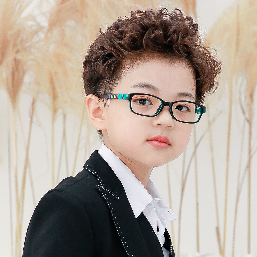 SECG Children Eyeglasses Frame Silicones Soft TR90 kids Prescription Glasses Optical Spectacle Frame Safety Anti fall Pressure