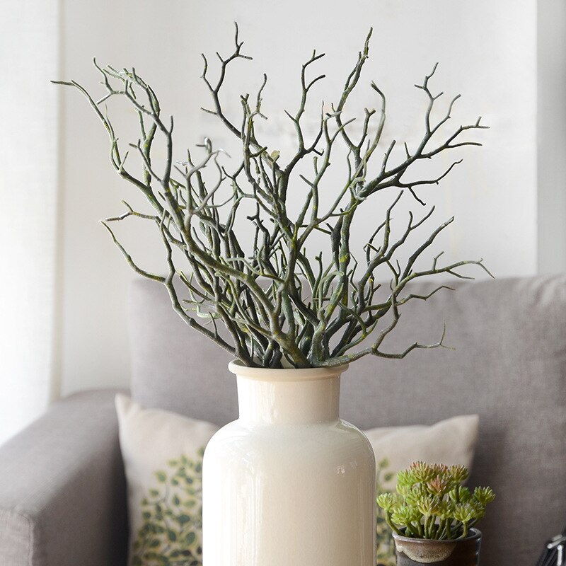 1 Pcs Grote Takken Bifurcated Plastic Decoratie Bloem Woondecoratie Takken Kunstbloemen Decoratie