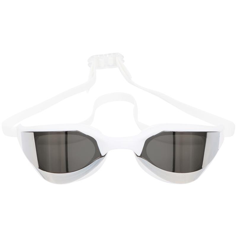 1pc zwembrillen anti-condensbrillen waterdichte duikbrillen zwemuitrusting: Wit