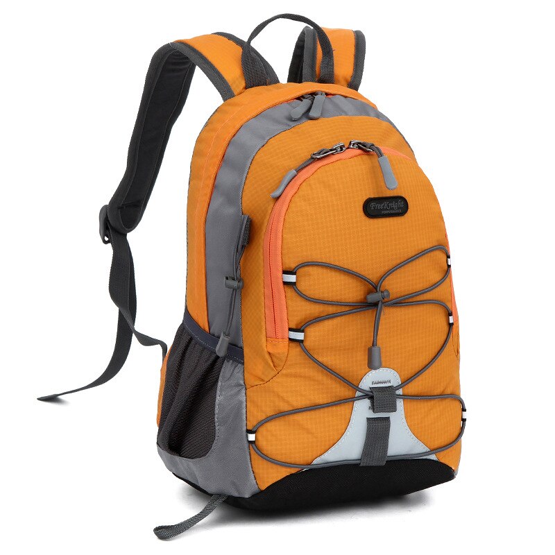 Mini tasker udendørs rygsæk taske ultralette sammenklappelige børn rygsække mochila skole sport dagsæk lille camping vandreture  xa28wa: Orange