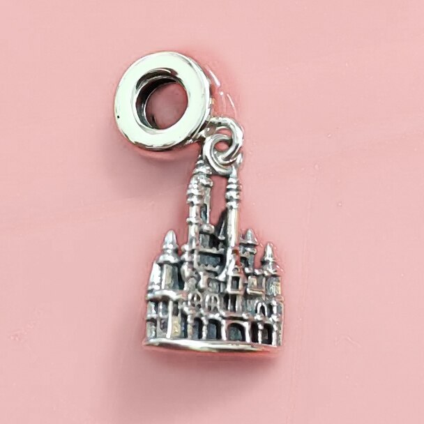 2019 NUOVO 100% 925 Sterling Silver Spring Perle di Vetro Fantasma Elephant Stampe della Zampa Cucciolo ROSSO di Fascino Del Fiore Dei Bambini Dei Monili Delle Donne regalo: 9