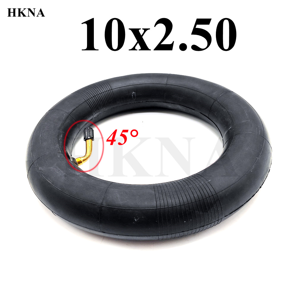 OUXI E-scooterband 10 x 2,50 inch reserveslang banden 10 inch E-scooter verdikte slang 60/70-6,5 inch reserveslang voor Nine-bot MAX G30 G30P G30LP/Kugoo M4 M4Pro/Soflow So4 Pro1 (2 binnen