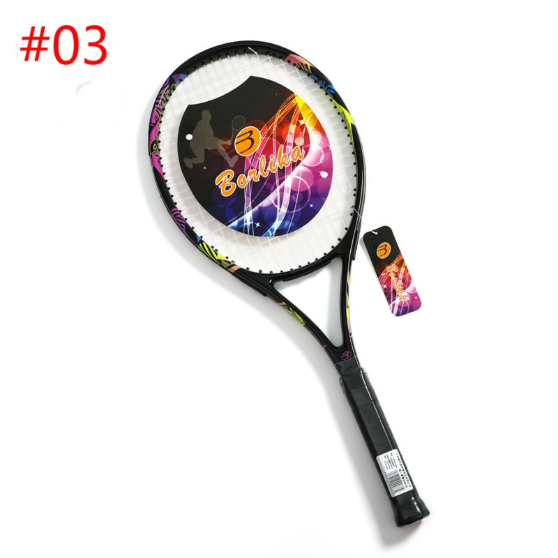 Professionel carbon aluminiumslegering tennisketsjer raqueta pickleball paddle racchetta tennisketcher tennisketsjer med snor: 03