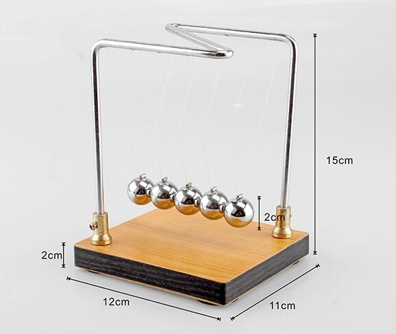 Bola de colisión péndulo de Newton, equipo de enseñanza experimental de física, Ley de Conservación de momentum