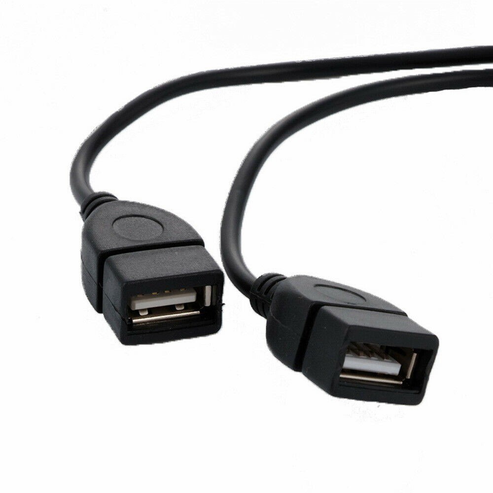 3.5mm hanstik til usb 2.0 huntype aux lydstik adaptere kabel forlænger læs usb flashdrev eller kortlæser