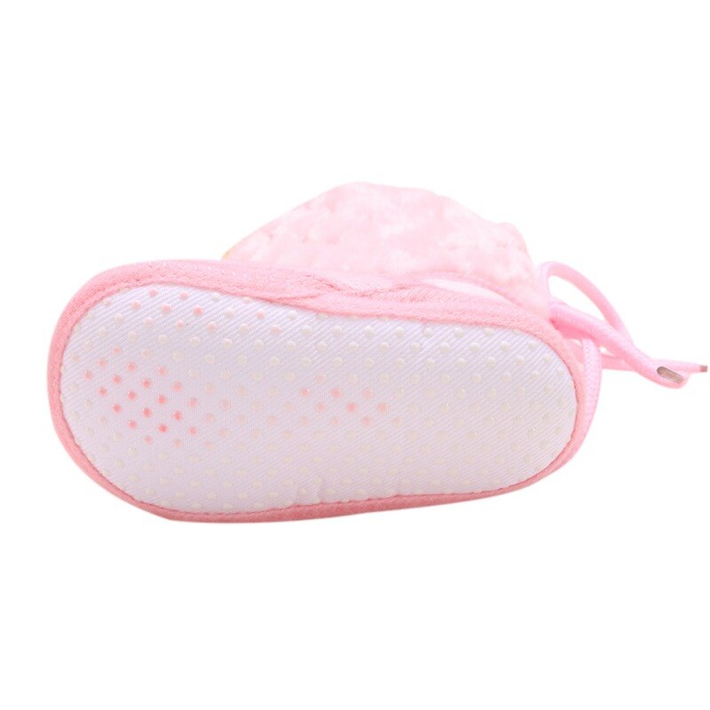 Schattige Baby Meisje Winter Snowboots Peuter Kwasten Soft Sole Crib Schoenen 0-18 M