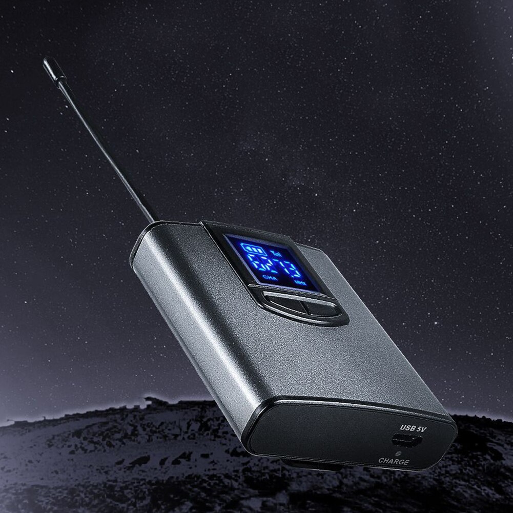 Kabelloses mikrofon für reden, ansteck-headset, uhf, hohe kompatibilität, freisprechfunktion, mini, tragbar