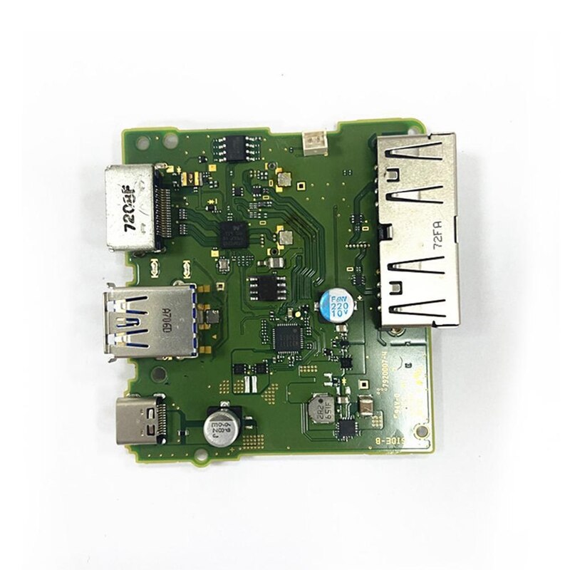 Para Nintendo Switch reemplazar la placa base de carga Reparación de placa partes cargador HDMI carga Dock: Default Title