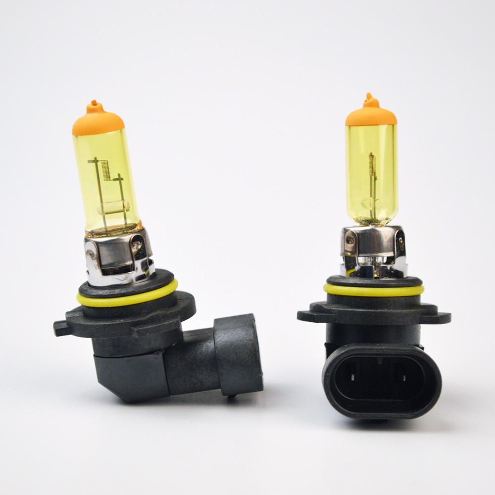 Hippcron 1 stück HB4 9006 Gelb Halogenlampe 3000 karat 12 v 55 watt P22d Auto Scheinwerfer Quarz Glas Auto lampe