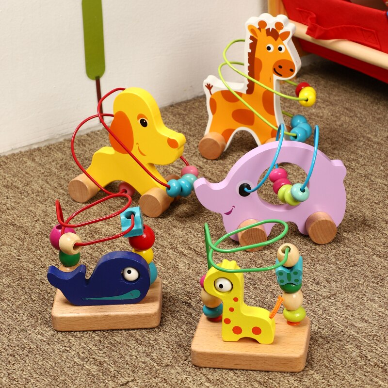 Kinderspeelgoed Rond Kralen: 1-3 Jaar Oud Educatief Speelgoed Voor Jongens En Meisjes
