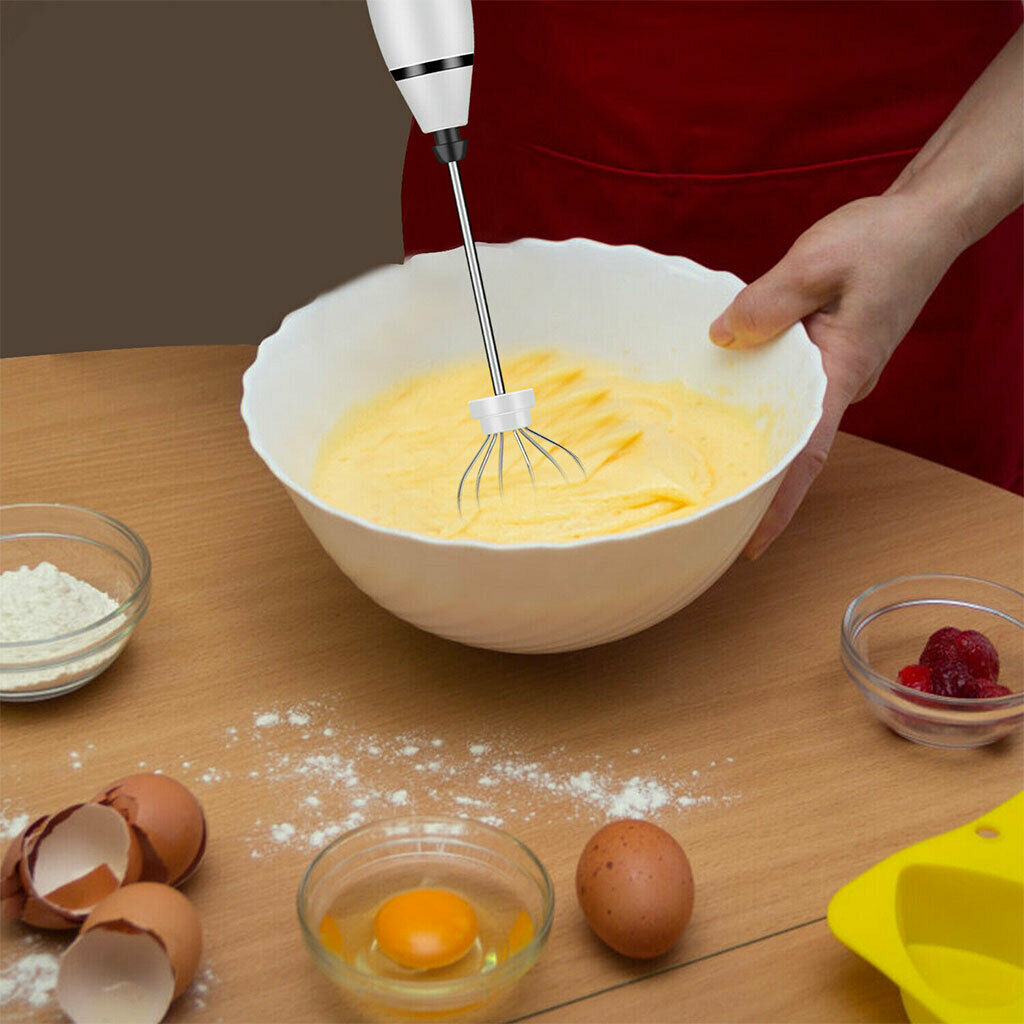 Electric Milk Frother Egg Foam Coffee Maker For Milk Cappuccino Whisk Tools Practical Kitchen Baking Tool For Coffee Chocolate