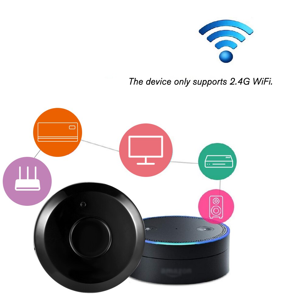 Tuya WiFi IR Remote Control Hub WiFi Smart Home Infrared Universal Remote Controller For Alexa Google Home Air Conditioner TV