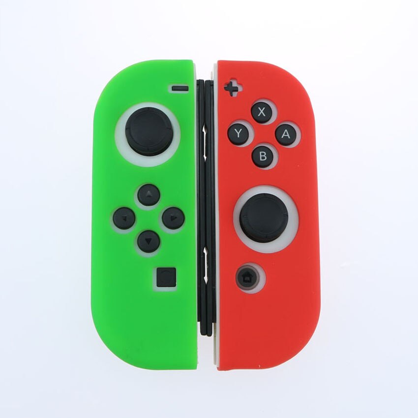 ChengHaoRan Gomma di Silicone Della Pelle Della Copertura di Caso Per Nintendo NS Interruttore Gioia Con Controller Per NX Joycon Anti-slittamento Morbido caso: No.65