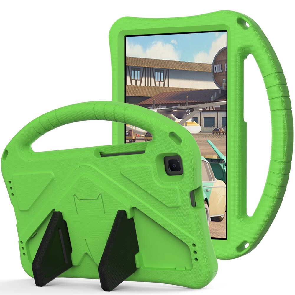 For Samsung SM-T290 Case 8.0 Inch T295 EVA Shockproof Tablet Stand Coque Cover For Samsung Galaxy Tab A 8.0 T290 SM-T295: green