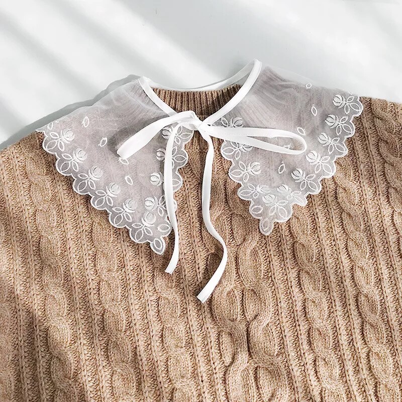 Elegante Afneembare Blouse Van Een Half Overhemd Van Polyester Strass Met Elegan