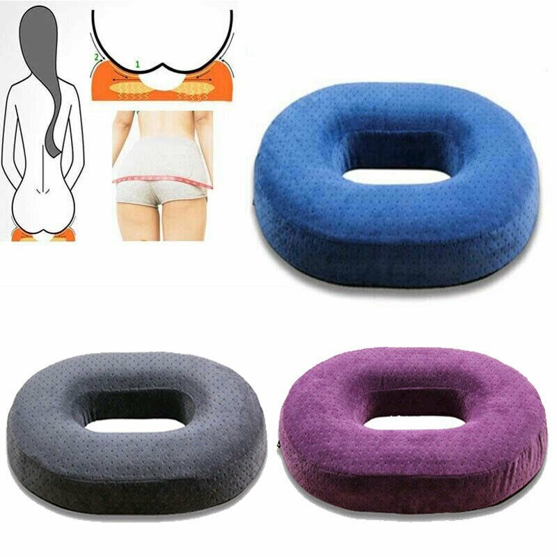 Stuitbeen Pijnbestrijding Memory Foam Comfort Donut Ring Stoel Zitkussen Kussen Voor Zwangere Vrouw Sedentaire Mensen Reizen Kantoor