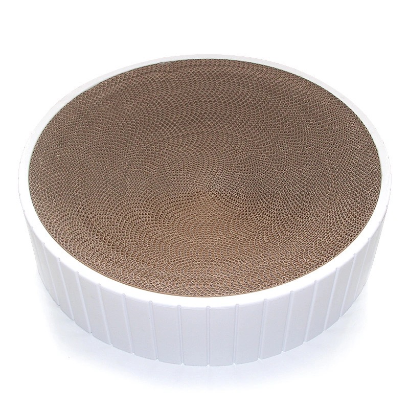 Popular bowl-shaped cat litter scratch-resistant scratch-resistant wear-resistant cat scratching pot corrugated paper round cat