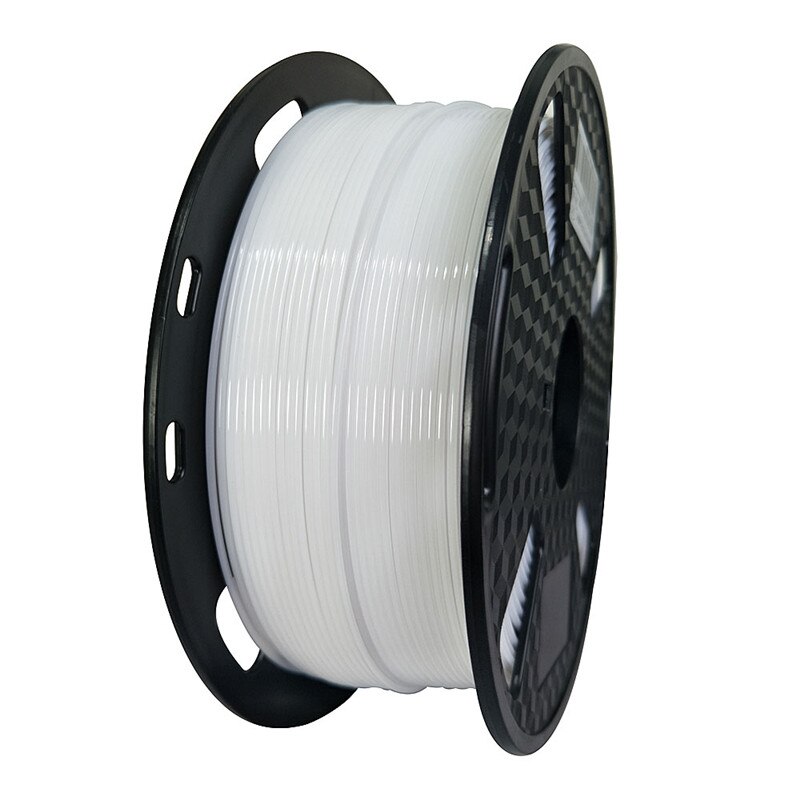 PETG-filamento de plástico para impresora 3D, materiales de impresión por sublimación, 1,75mm, 250G por rollo: white