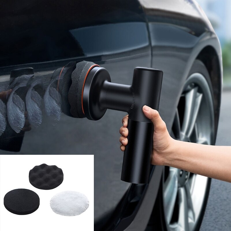 Variable Speed Orbital Polisher Waxer Sander Ideal for Auto Home Appliance Boat Polishing Sanding Waxing Sealing Glaze W91F