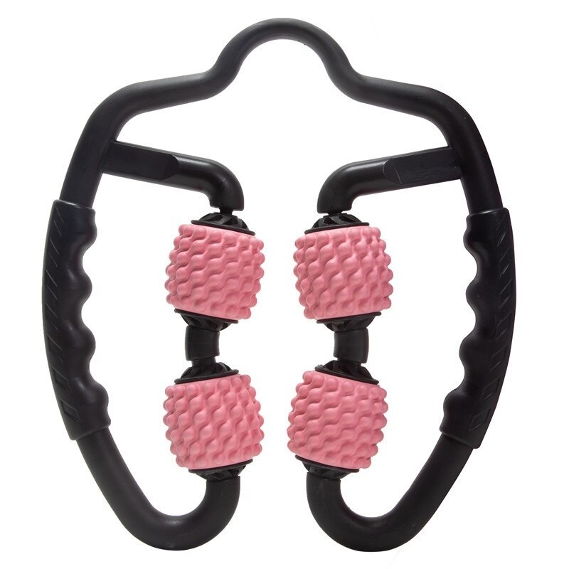 Muscle Relaxer Massage Roller Skinny Leg Massage Therapy Calf Muscles Yoga Fitness Equipment: Pink