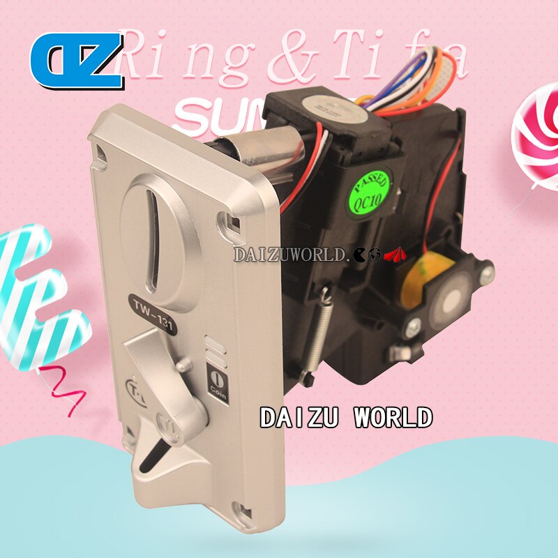 TW131 Coin selector /Coin operated spare parts /Arcade coin acceptor/ /Token slot/Toy crane machine/simulator racing machine