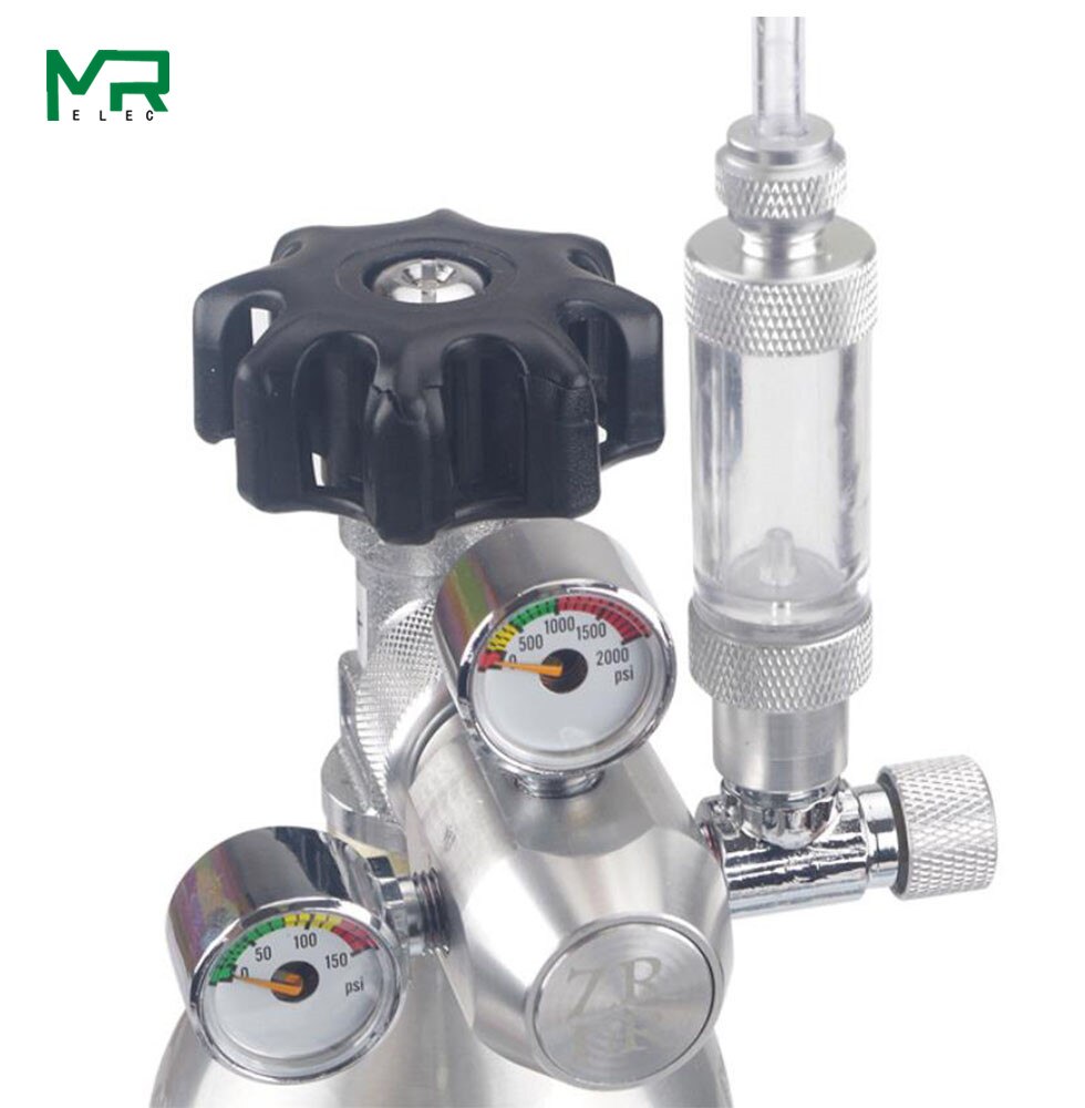 Wyin Check Valve-Regulator Diffuser Reactor Single-Head or Dual-Head Aquarium CO2 Bubble Counter Air Pump Accessories
