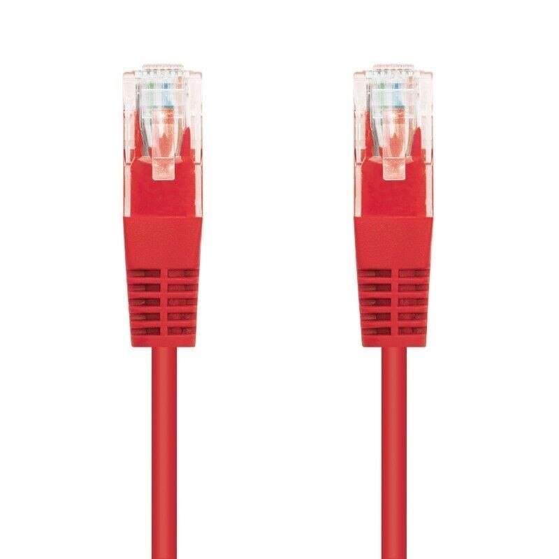 Latiguillo de red nanocable 10.20.0401-r - rj45 - utp - cat6 - 1m - rojo