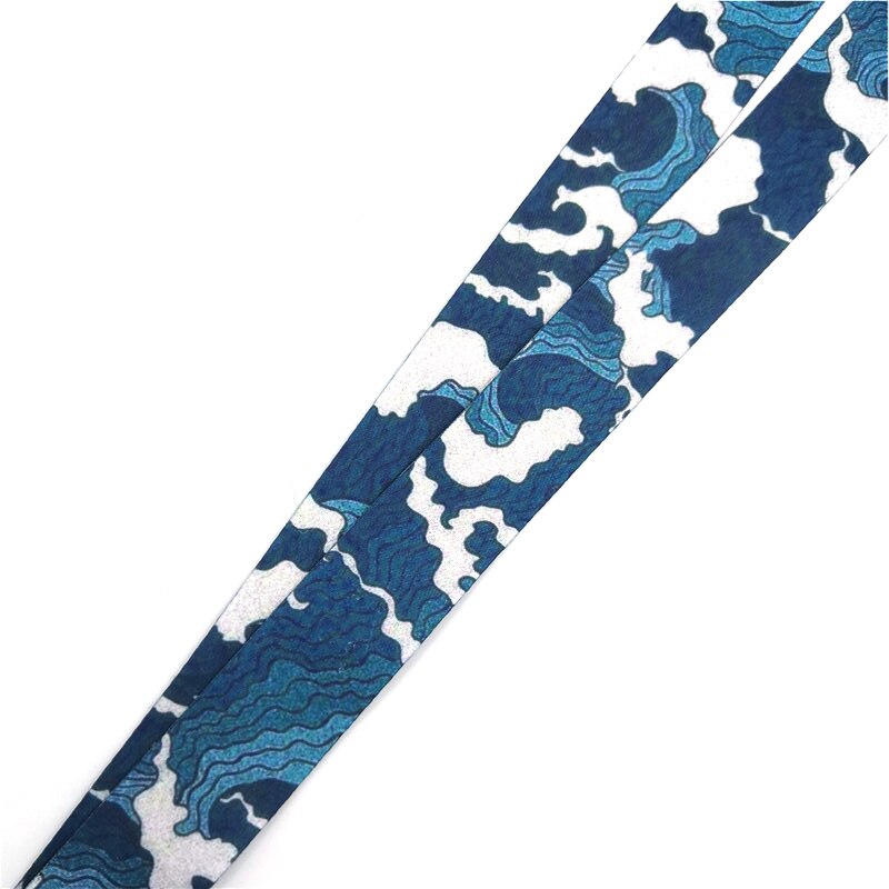 Hokusai Wellen Nacken Gurt Schlüsselband Für Schlüssel Ich würde Karte Nacken Gurt praktisch Riemen USB Abzeichen Halfter Schlüsselanhänger Hängen Seil lanyards