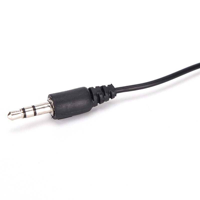 cool style mini 3.5mm hands-free mic microphone clip on lavalier lapel for pc laptop black