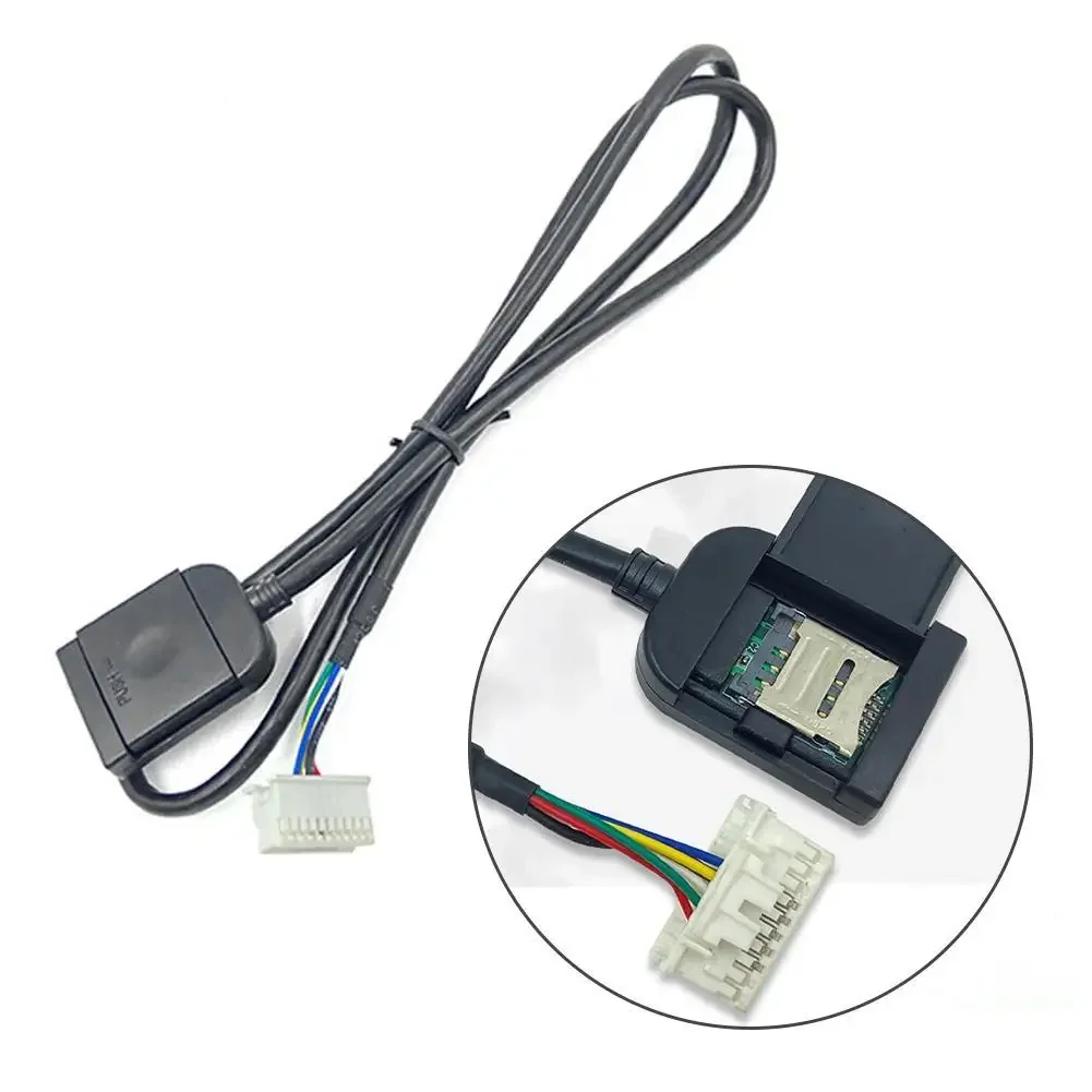 Adaptateur de fente de carte SIM pour Android, limitation radio GPS, connecteur de câble 4G 20 broches, pièce de rechange de fils, accessoires de voiture