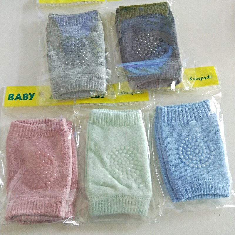 Rosiky Baby Kids Knee socks caps Safety cotton Baby Knee Pads Crawling Protect Baby socks