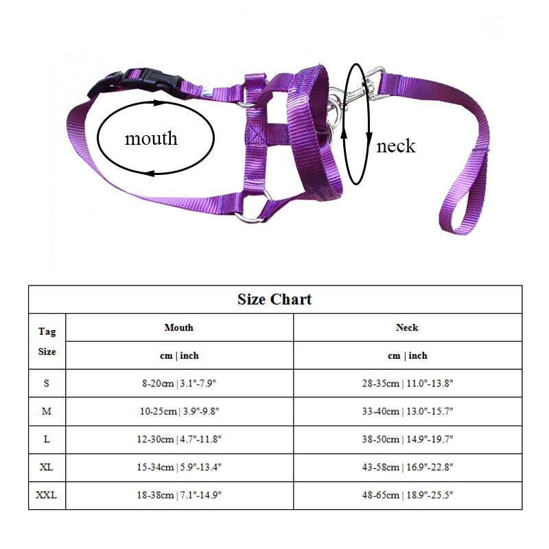 Collar de cabeza de entrenamiento con cuello Halter para perro, arnés de poliéster con cuello Halter, , ideal para cualquier temporada