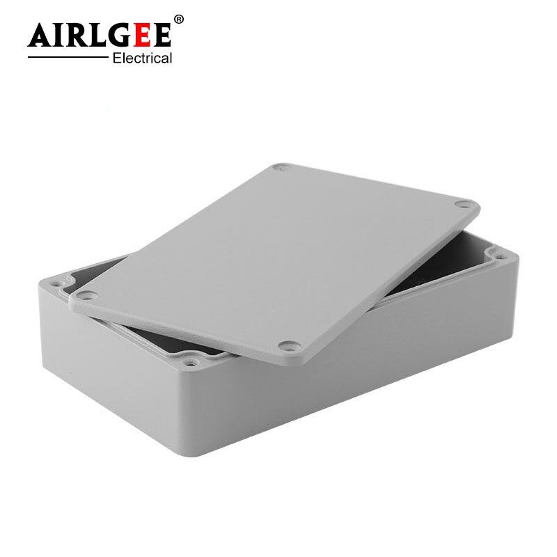 Caja electrónica impermeable IP66 para exteriores, caja de conexiones eléctricas de aluminio fundido a presión, monitoreo, 165x95x39mm