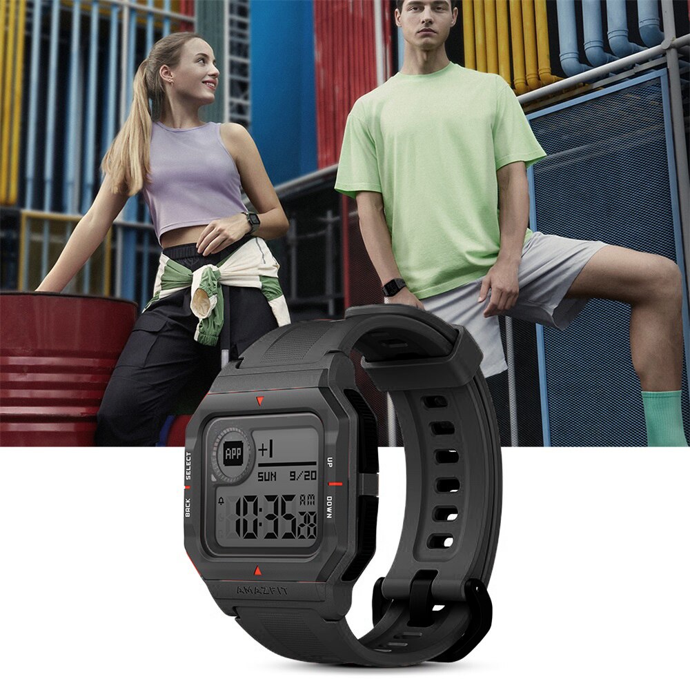 Amazfit Neo Clever Bluetooth Uhr retro Armbanduhr Wasserdichte Sport Uhr Herz Bewertung Überwachung Fitness Tracker