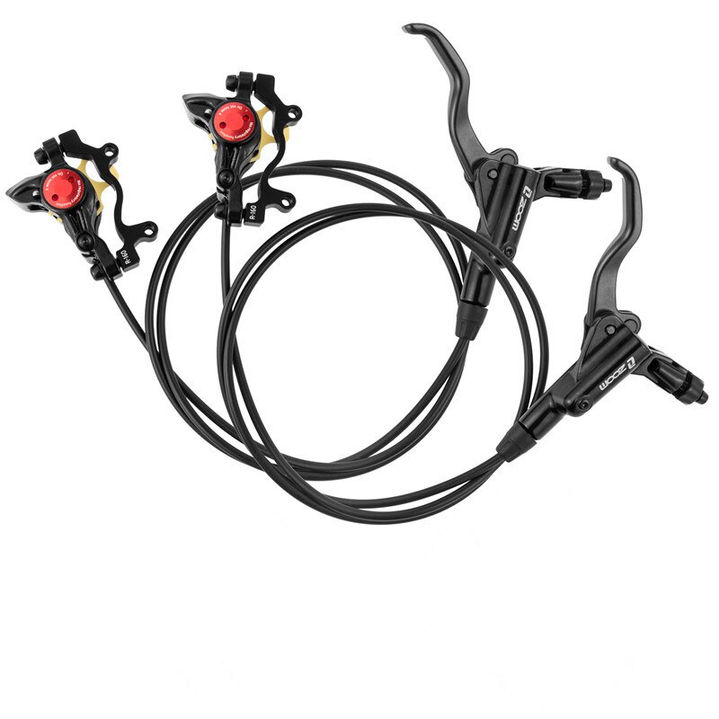 ZOOM HB-875 Mtb Bike Disc Brake 800/1400 mm Bike Hydraulic Brake Kit Bike Parts: Front And  Rear