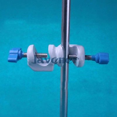 Soportes de laboratorio, pinzas de sujeción de Metal, clips de retención de Clip cruzado, Kit de herramientas de Química, longitud de 92mm